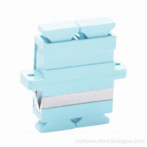 Sc Single Mode Duplex Fiber Optic Adapter for FTTH